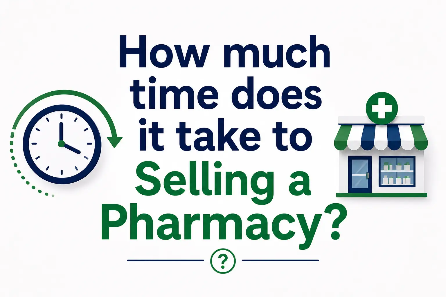 How much time does it take to sell a pharmacy