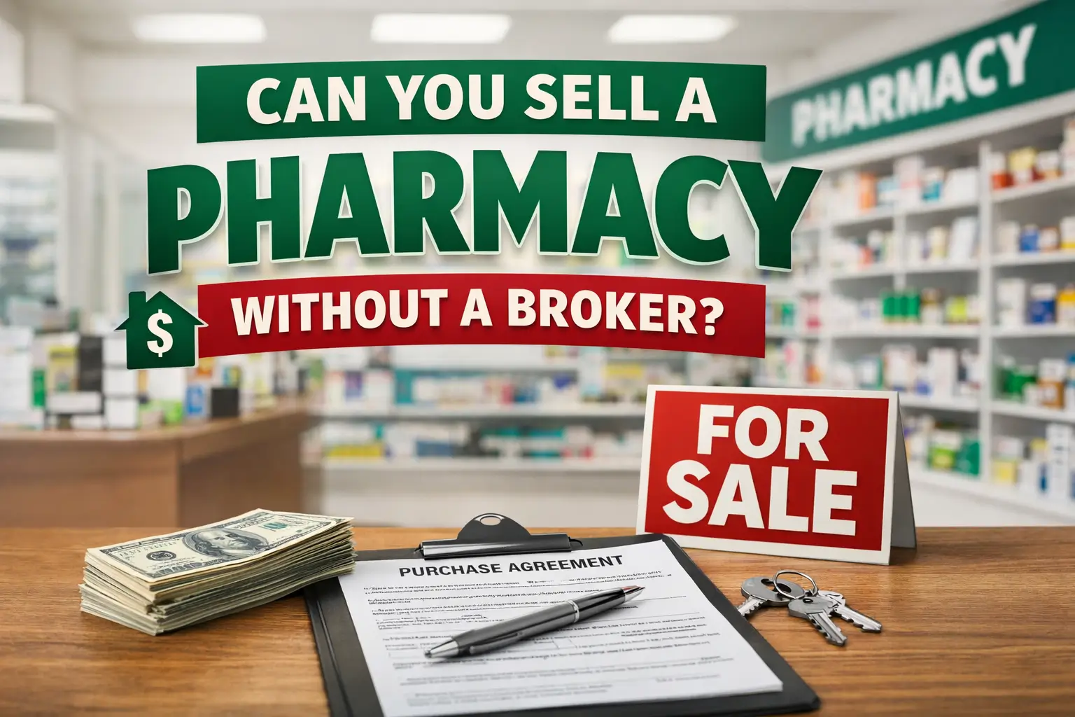 Sell a Pharmacy Without a Broker